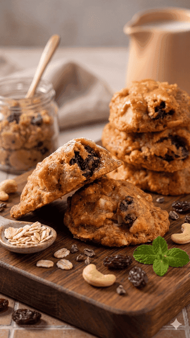 Raisin Oatmeal Cookies