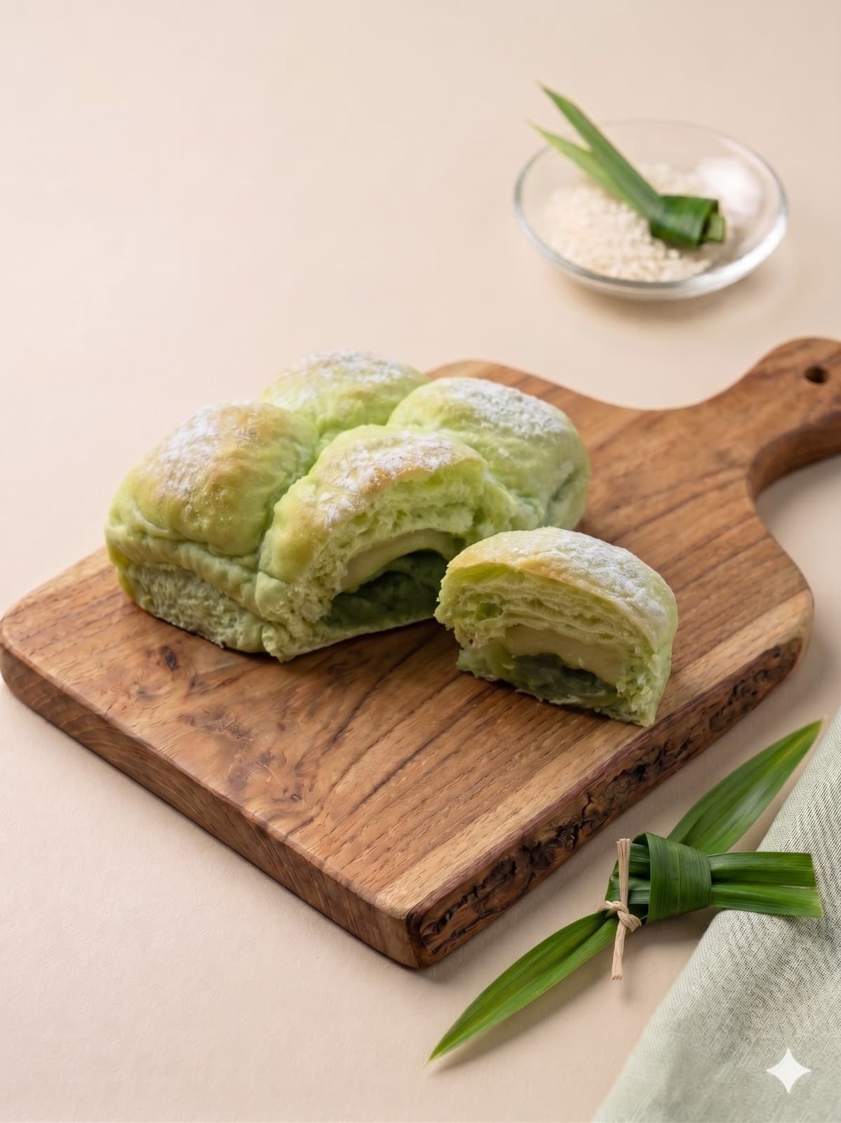 Pandan Mochi